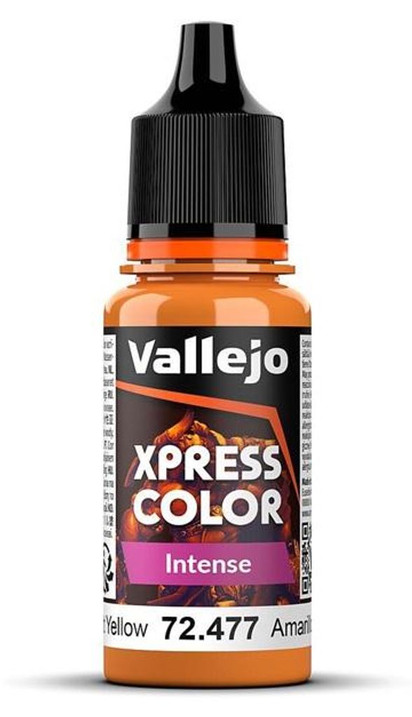 Vallejo Xpress Color Intense Dreadnought Yellow (18 ml)