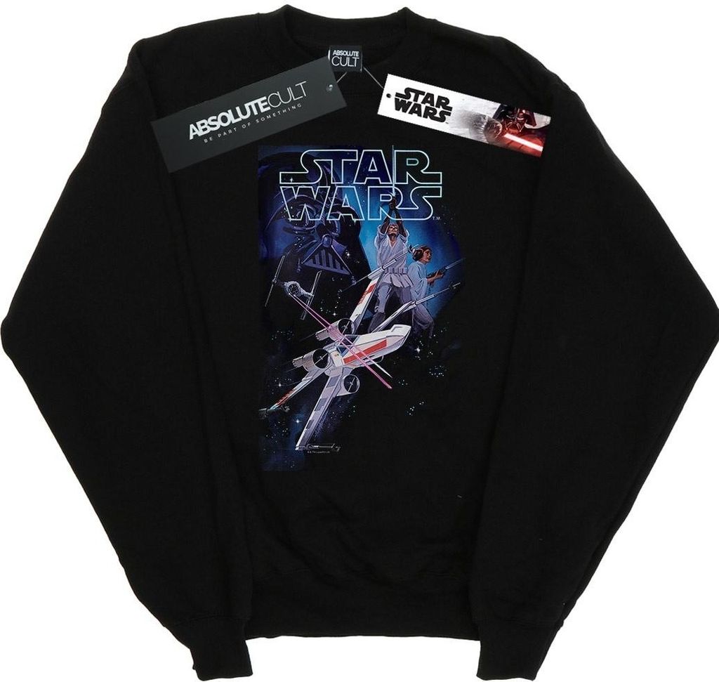 Star Wars - "Flying Model Rocket" Sweatshirt für Herren BI45816 (M) (Schwarz)