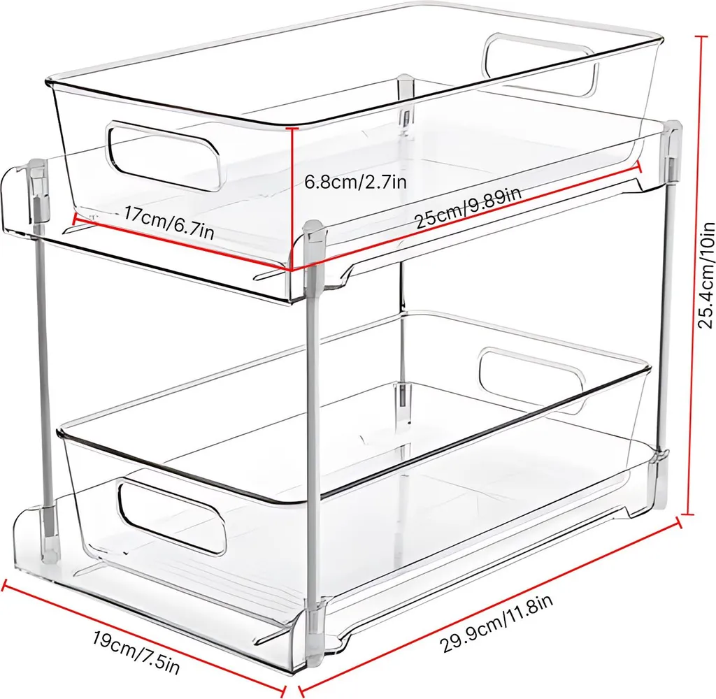 Rangement sous évier multifonction pour optimiser vos placards de cuisine