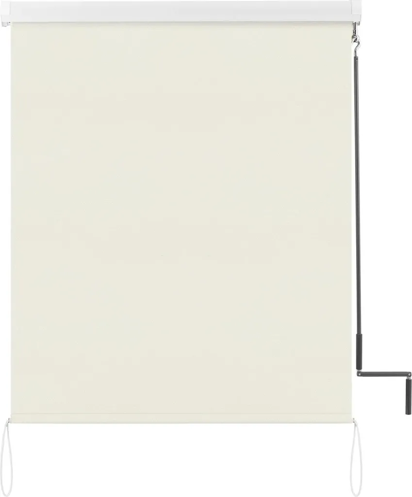 Store vertical pour balcon et terrasse 61x122cm beige protection UV