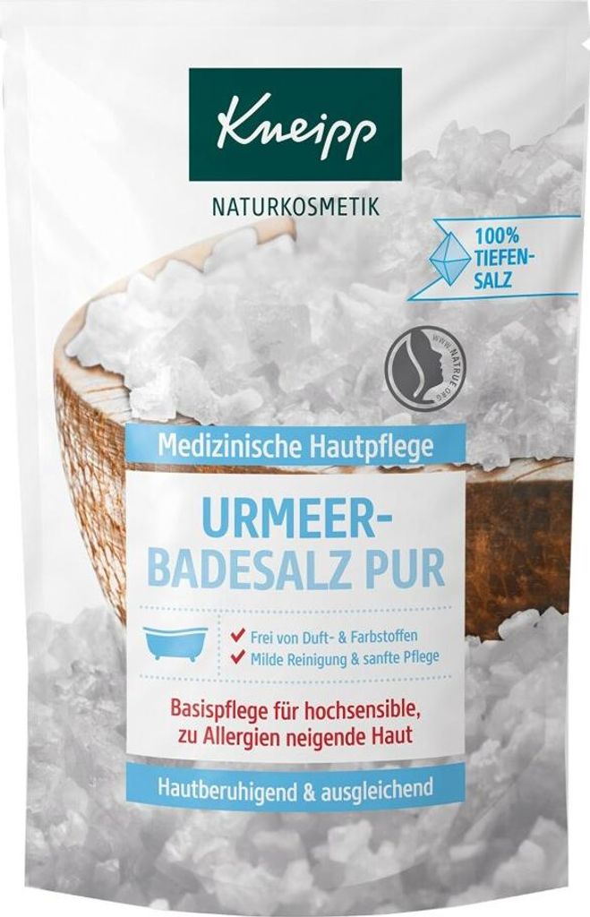Kneipp, Urmeer- Badsalz pur, Sól do kąpieli, 500g (PRODUKT Obrázek produktu 