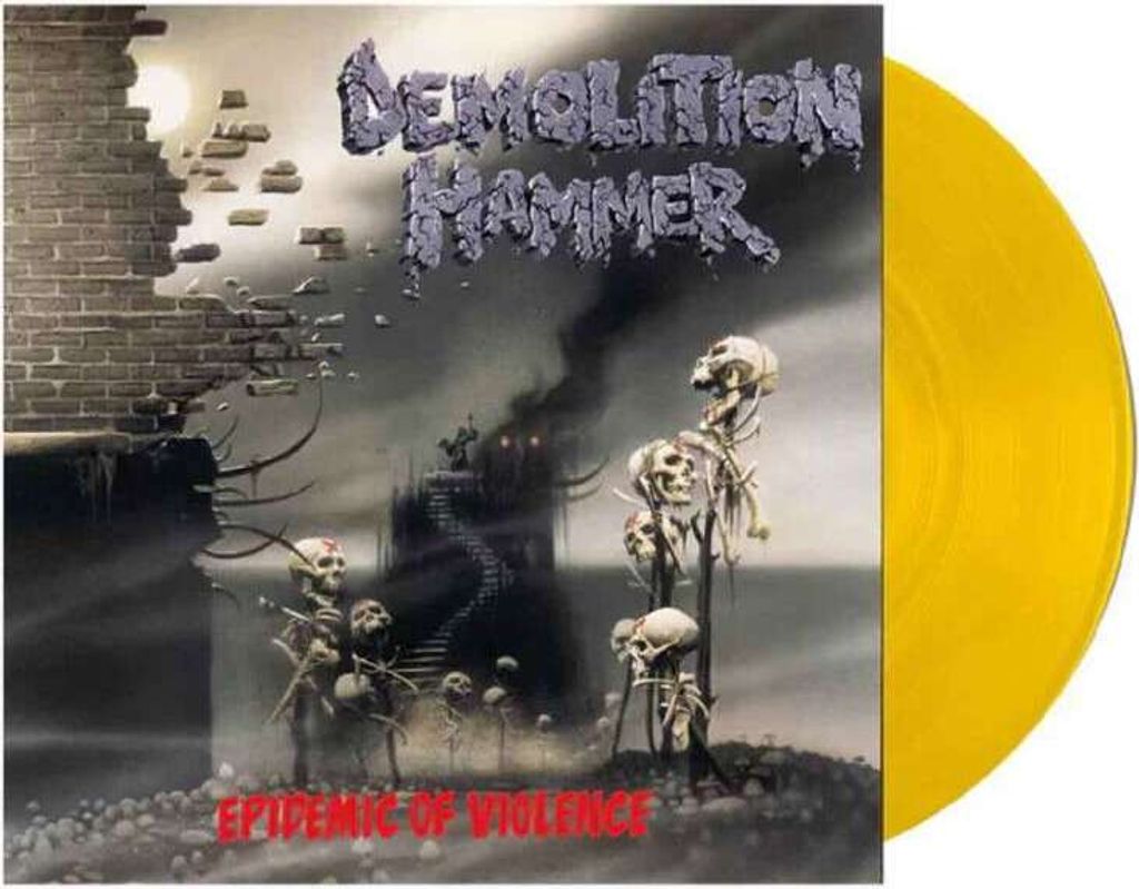 Demolition Hammer: Epidemic Of Violence (Re-issue 2023) (180g) (Limited Edition) (Transparent Sun Yellow Vinyl) - - (LP / E)