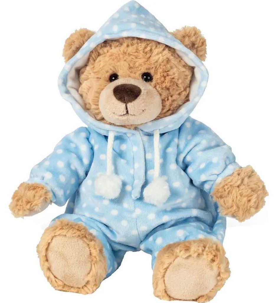 Teddy Hermann 91387 Schlafanzugbär blau 30 cm Produktbild 