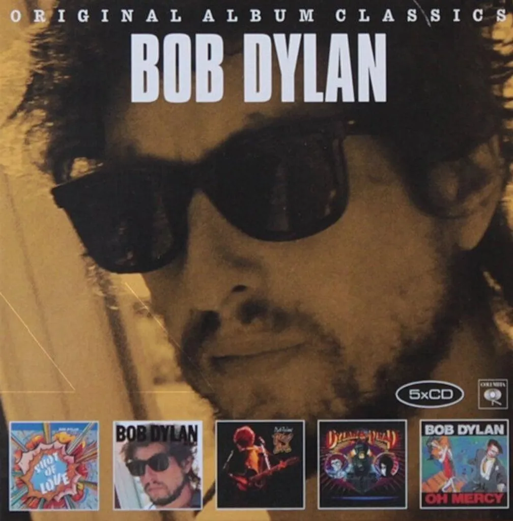 Bob Dylan 5 CD Originaux - Coffret Remastérisé avec Pochettes Cartonnées Retro