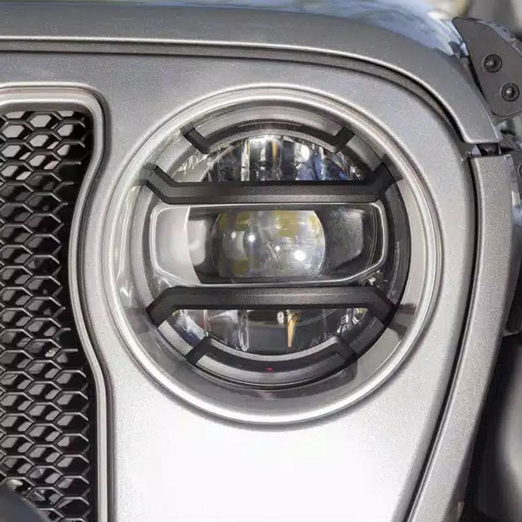 Lampenschutzgitter Rugged Ridge Elite Scheinwerfer Gitter Jeep Wrangler JL 18-