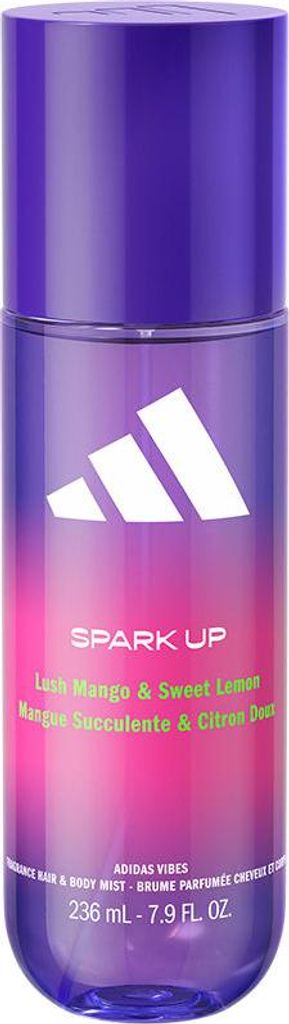 Adidas Vibes Woman Spark Up Fragance Hair y Body Mist 236ml Immagine del prodotto 