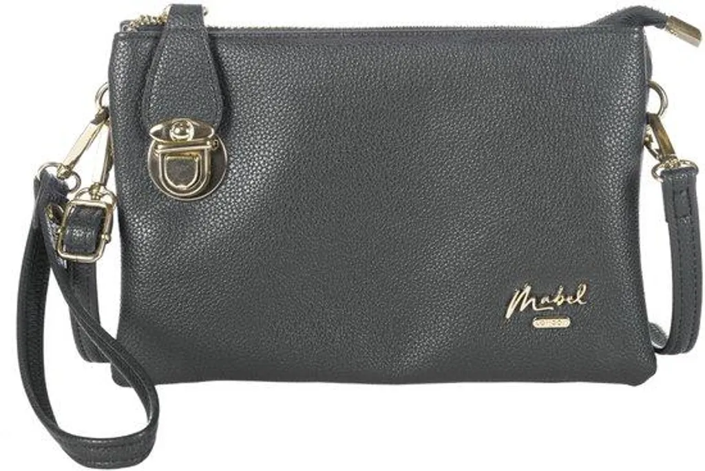 Sac à bandoulière gris pour femme idéal pour le voyage et le shopping