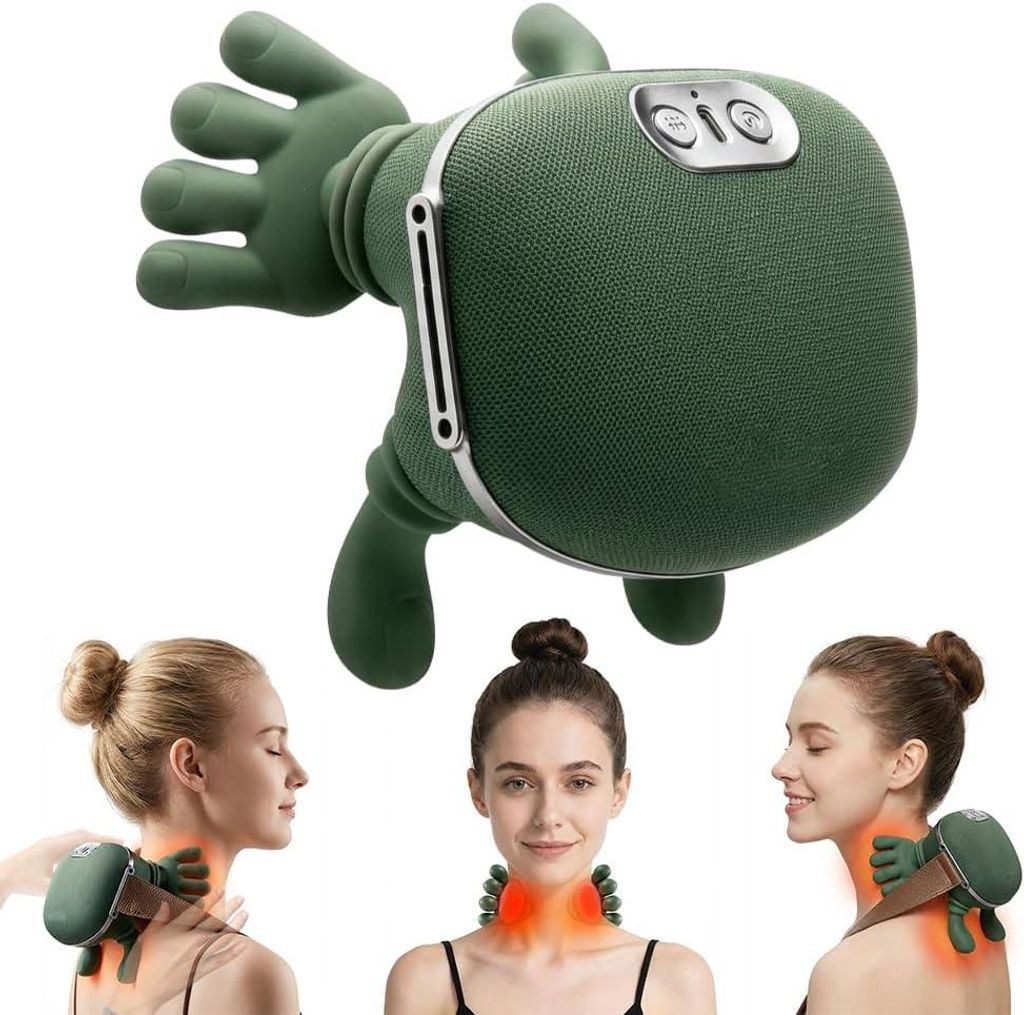 Appareil de massage shiatsu bionique avec chaleur – Image du produit 