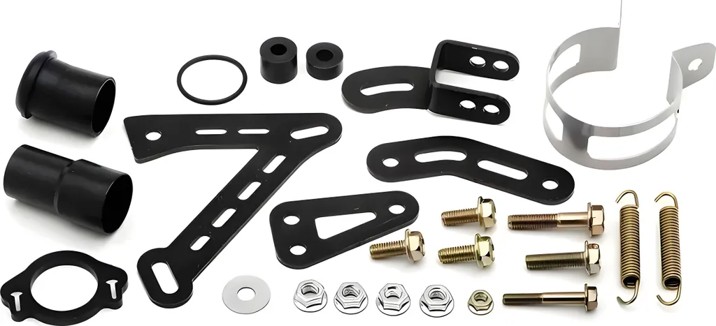Kit de montage pour pot Yasuni R5 Carrera TUB825 fixation complète pro