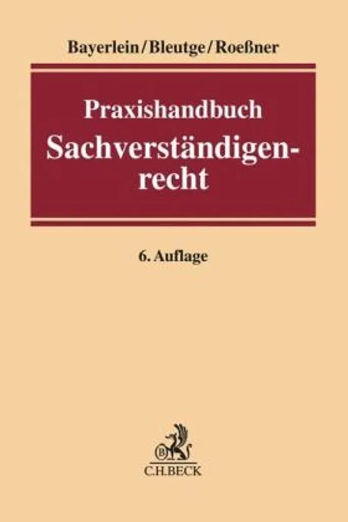 Praxishandbuch Sachverständigenrecht : Analyse et Procédures de l'Expert - 3