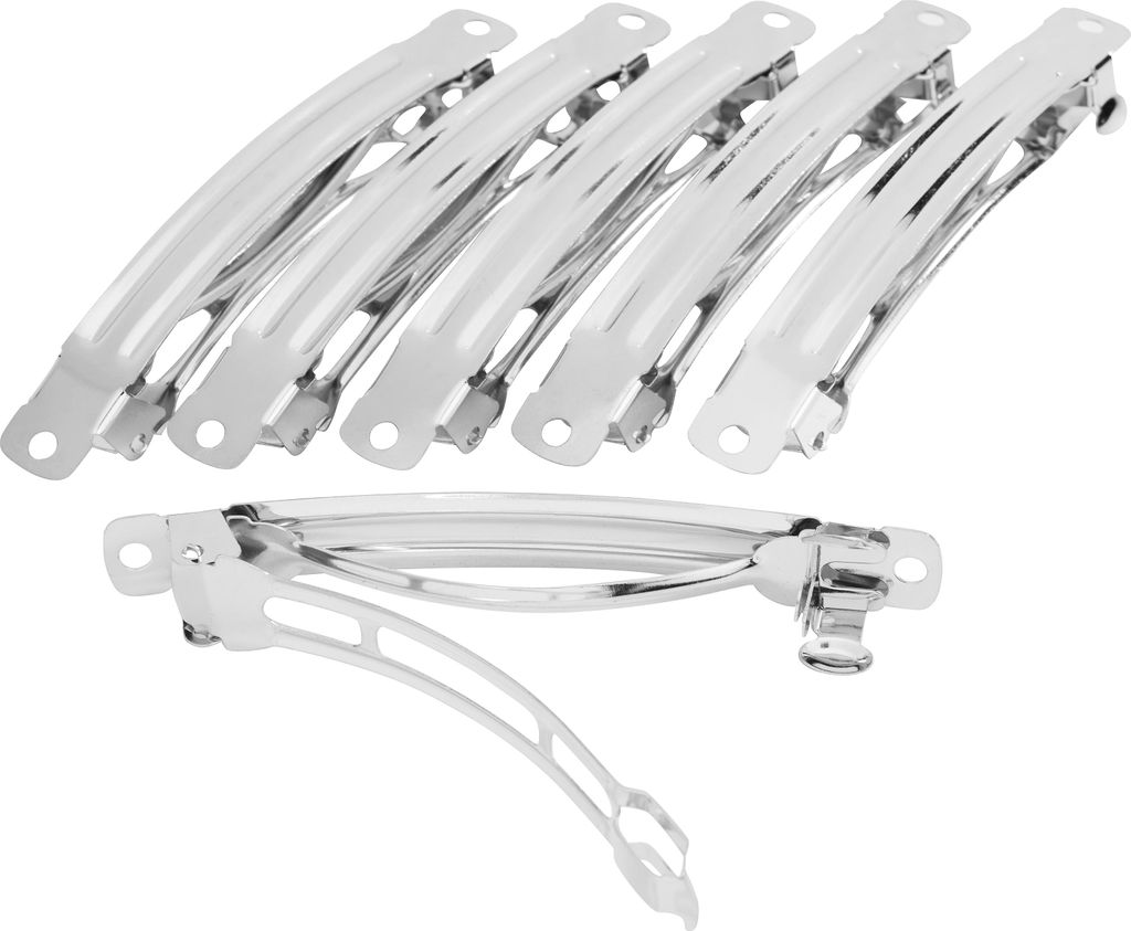 Haarspangen-Mechanik 8 cm, 6 Stück Produktbild 