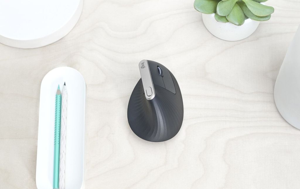 Logitech Wireless Mouse MX Vertical ergonomisch black Obrázok produktu 68