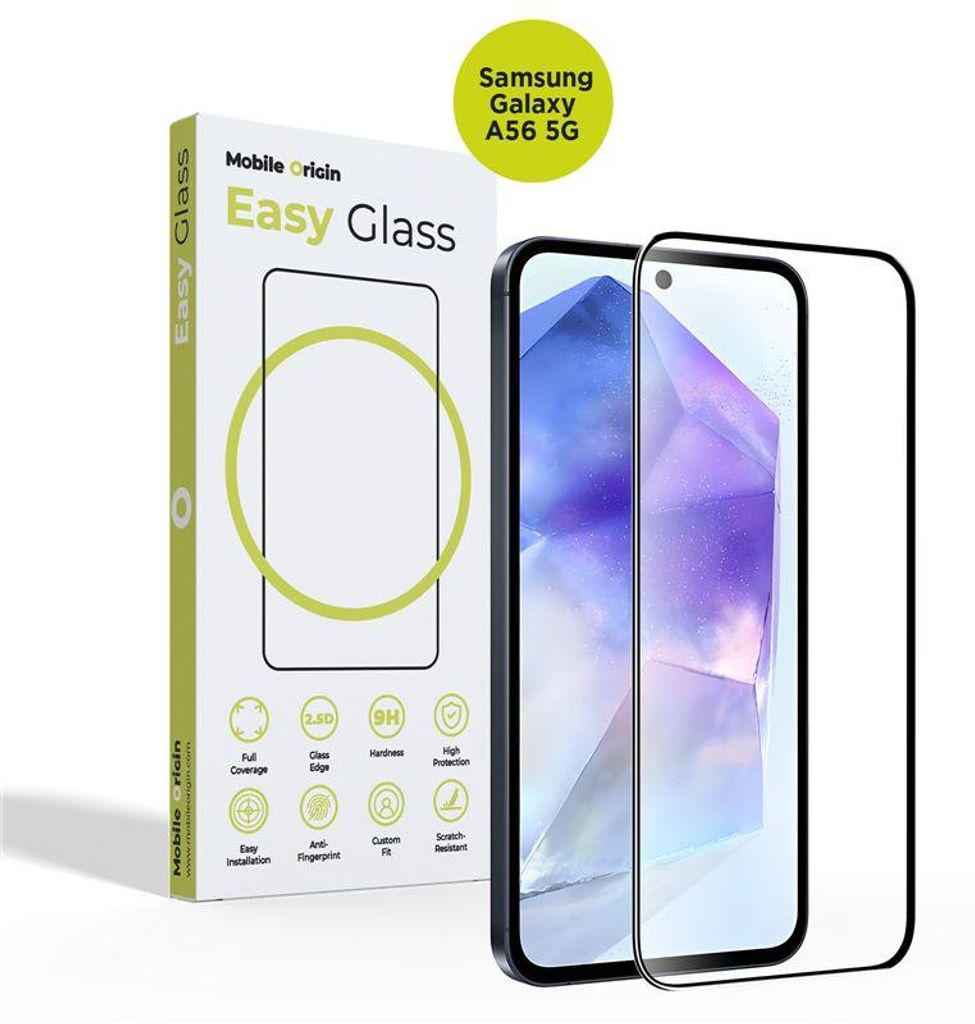 Mobile Origin FRL-EG-A565G, Samsung, Galaxy A56 5G, Stoßfest, Fallbeständig, Schlagfest, Ölbeständig, Kratzresistent, Wasserfest, Transparent, ...