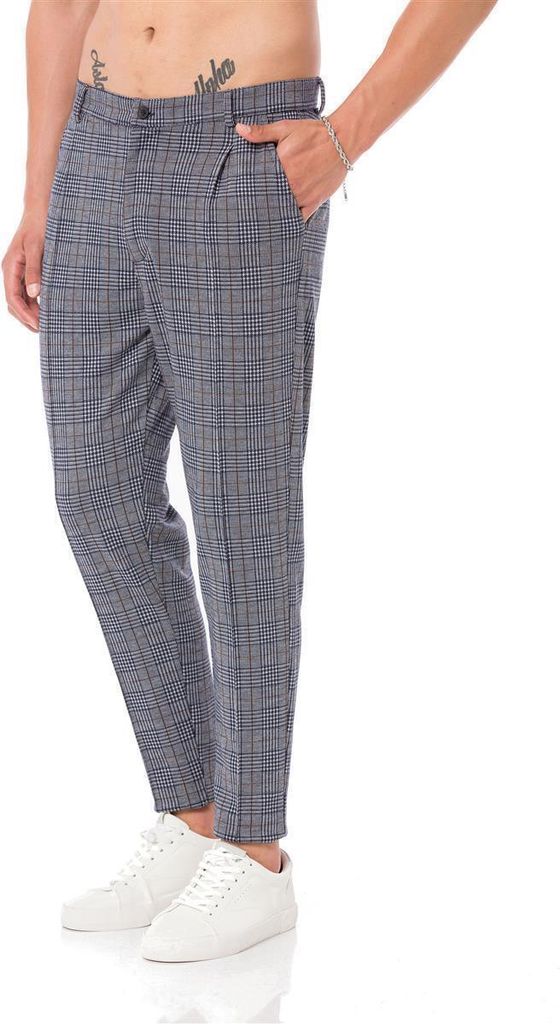 Red Bridge Herren Hose Freizeit Knöchelhose kariert
