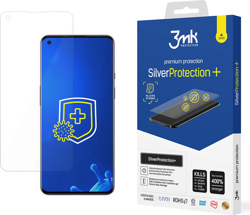 Offerta OnePlus 9R 5G Pellicola 3Mk SilverProtection+ | Proteggi Ora!