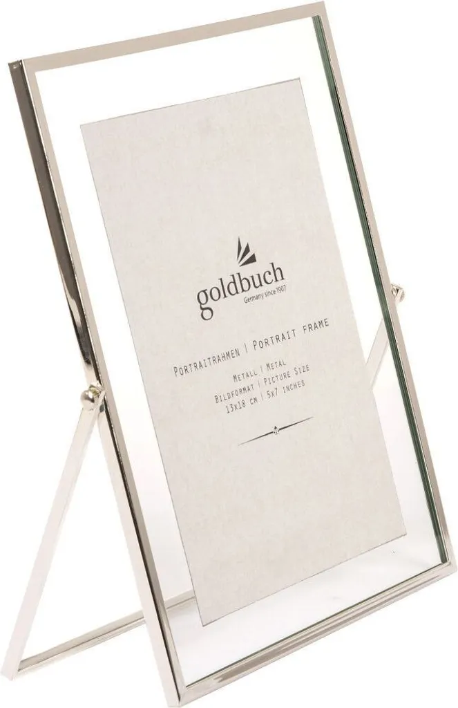 Cornice Portaimpronte Goldbuch 'Kleines Wunder' - Legno MDF Con Passepartout E Scritta - 15x20x3 Cm