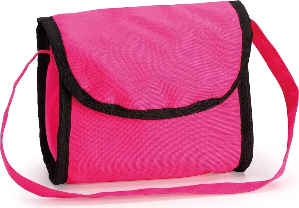 Poussette de poupée pliable rose Trendy avec guidon réglable Bayer - 3