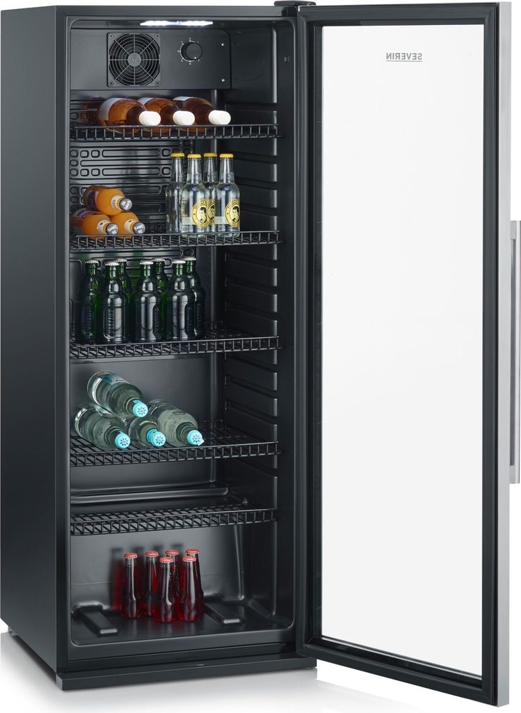 Severin Flaschenkühlschrank, 237 L, schwarz, 1 Stk. Produktbild 