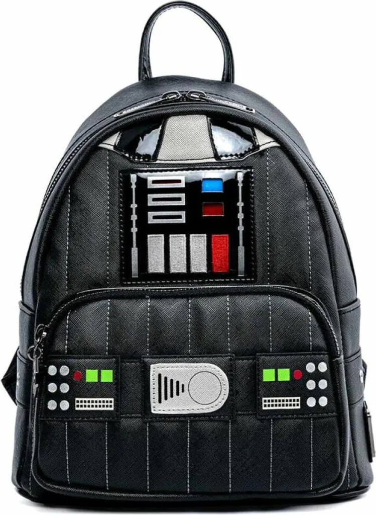 Loungefly Star Wars Darth Vader Sac à dos 26cm Dark Side Noir