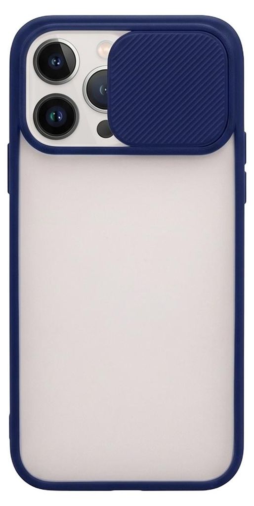BIG BEN COVSLIDEIP1361PBL, Cover, Apple, iPhone 13 Pro, 15,5 cm (6.1"), Blau, Transparent