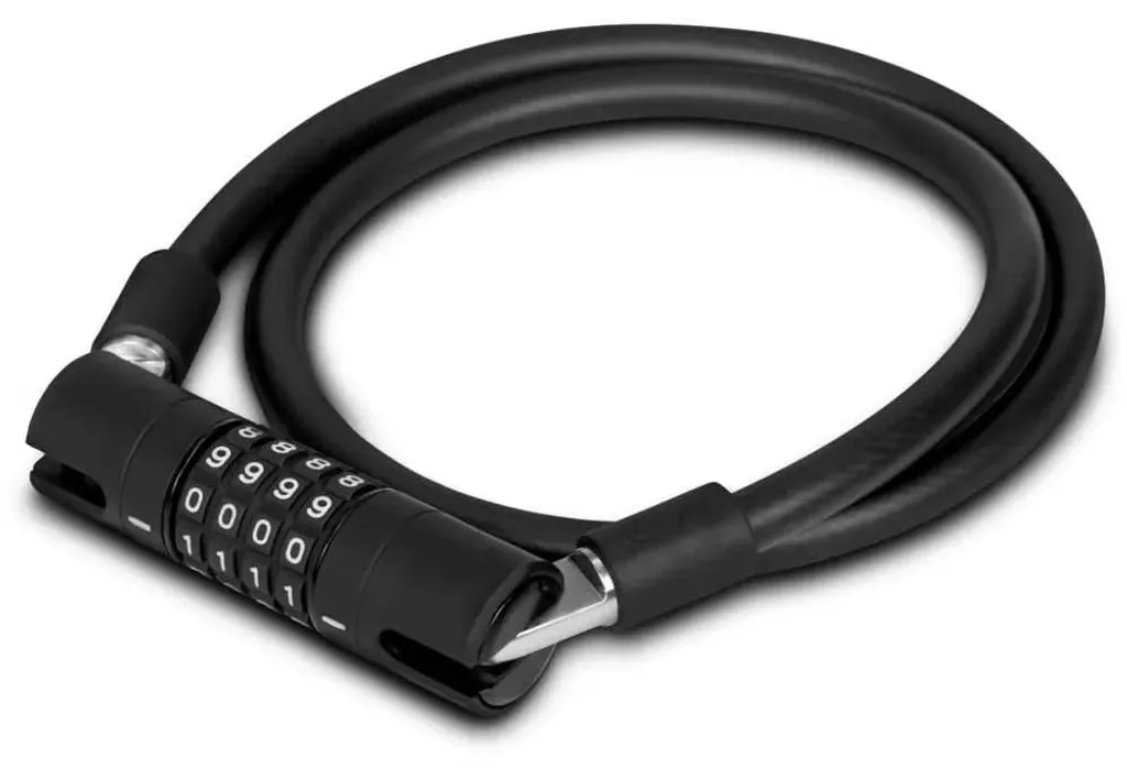 Antivol à câble Acid Corvid C90 12x900 mm anti-rayures noir pour vélo