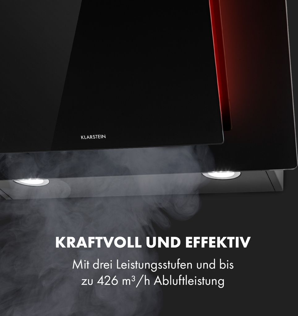 Klarstein Eleonora - Kopffreie Dunstabzugshaube, EEK A++, Produktbild 5