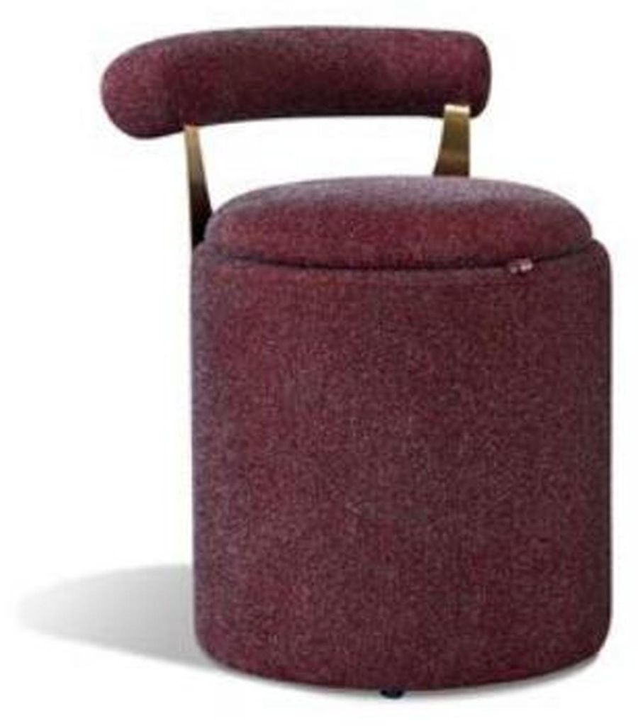 Hocker Schlafzimmer Rot Neu Kreative Modern Design Möbel Luxus Edelstahl Textil