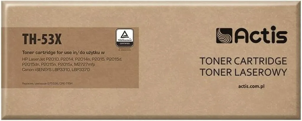 Cartouche de Toner Laser Noir TH-53X compatible HP 53X Q7553X 7000 Pages