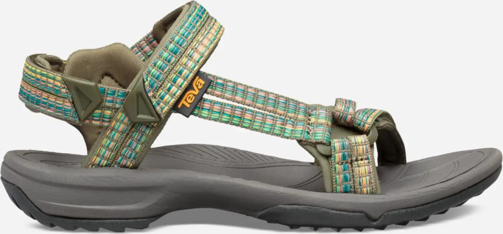 TEVA TERRA FI SANDALE DAMEN grün 8