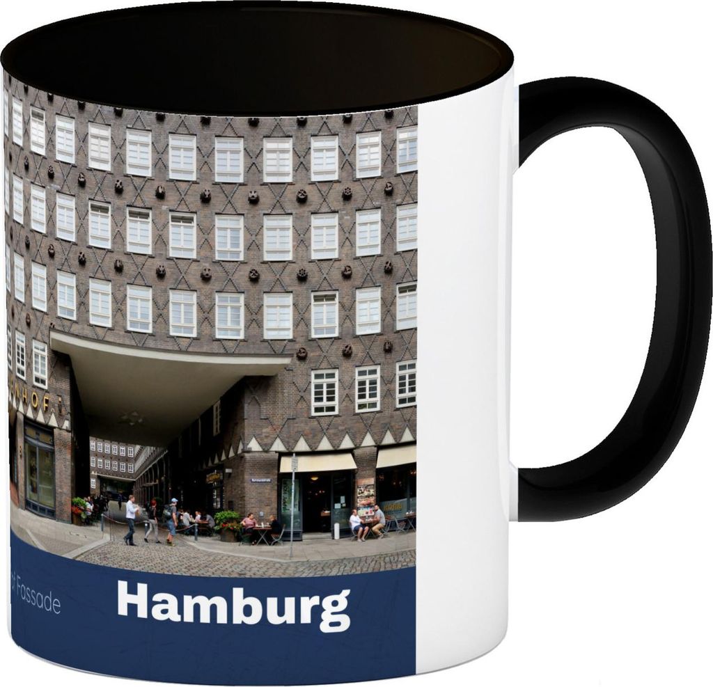 streetline Hamburg Sprinkenhof Fassade Tasse
