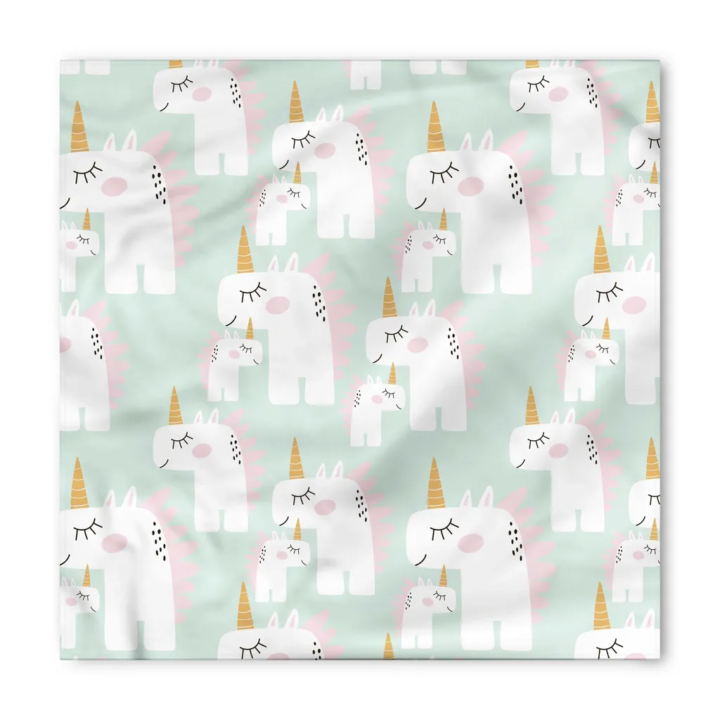 Bandana ABAKUHAUS Unicorno 55cm - Look Mitico per Cani e Gatti Glamour - 2