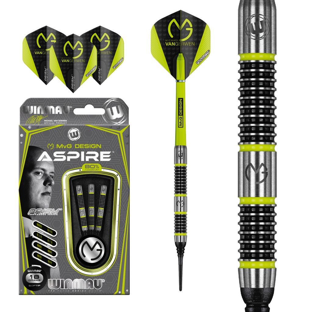 Winmau MvG Aspire Softdart 2433-20 g Produktbild 