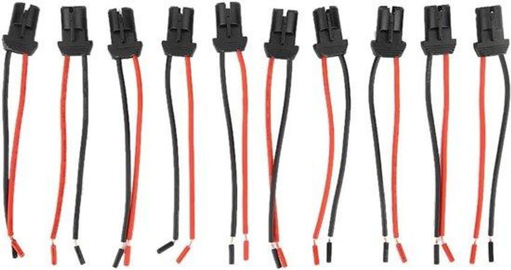 LED-Lamphouder-Base - 10er-Pack - für Auto und LKW - T10-Rubber - weiblicher Stecker - für Lastwagen