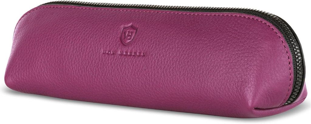 Geldbörse Echtleder Federmäppchen Leder Federmappe Etui für Stifte Mäppchen Schule Federtasche Uni Schlampermäppchen Perfekte Geschenkidee