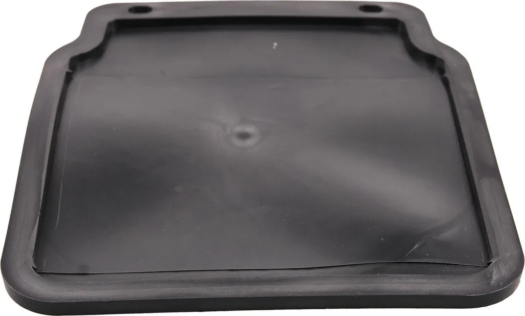 Parafango 200 x 230 mm per Carrello Rimorchio Auto Universale Nero