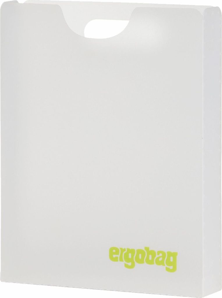 ergobag Heftbox Folder Box Transparent weiß Produktbild 2