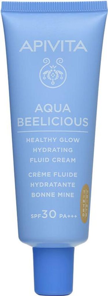Apivita Aqua Beelicious Pflegende Creme Healthy Glow Hydrating Fluid Cream SPF 30 40 ml