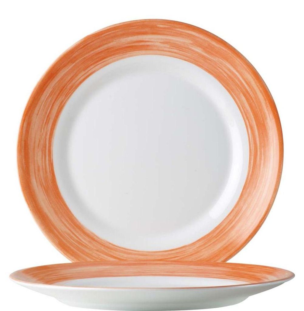 Arcoroc, piatto per dessert, arancione, diametro 19 cm Immagine del prodotto 