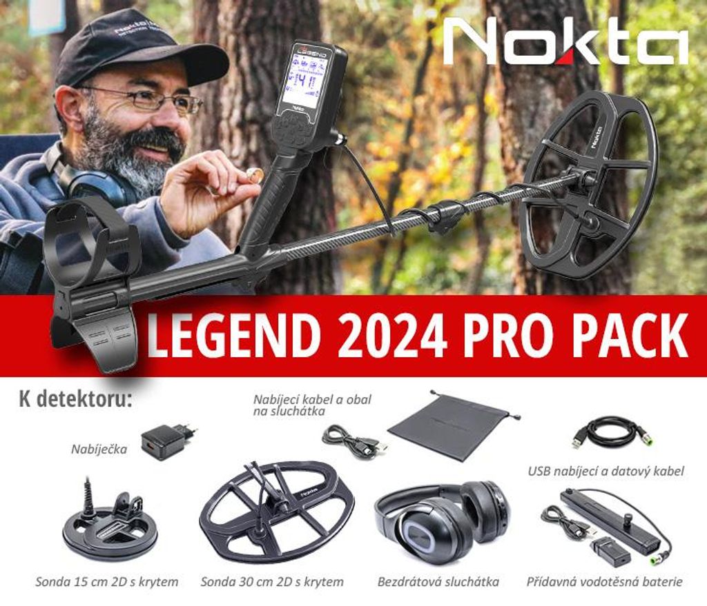 Nokta The Legend Pro Detektor kovov Profesionálny detektor Obrázok produktu 