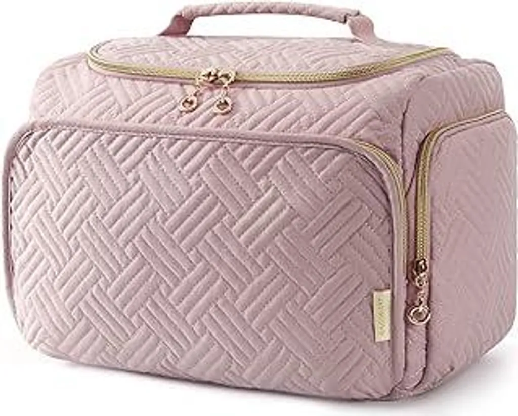 Beauty Case BAGSMART Rosa: L'Organizer Trucchi Definitivo per Viaggi