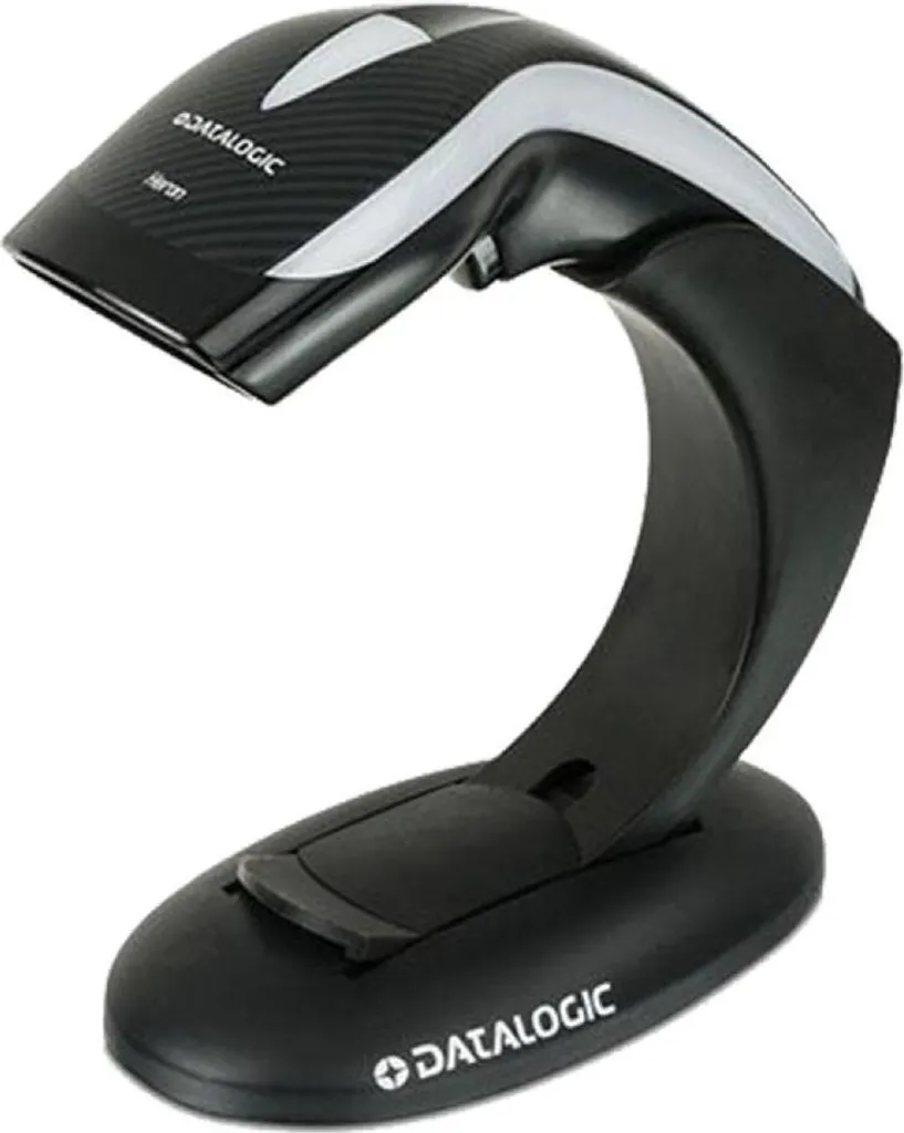 Scanner Datalogic Heron HD3130 Noir HD3130-BKK1B avec Socle et Câble USB