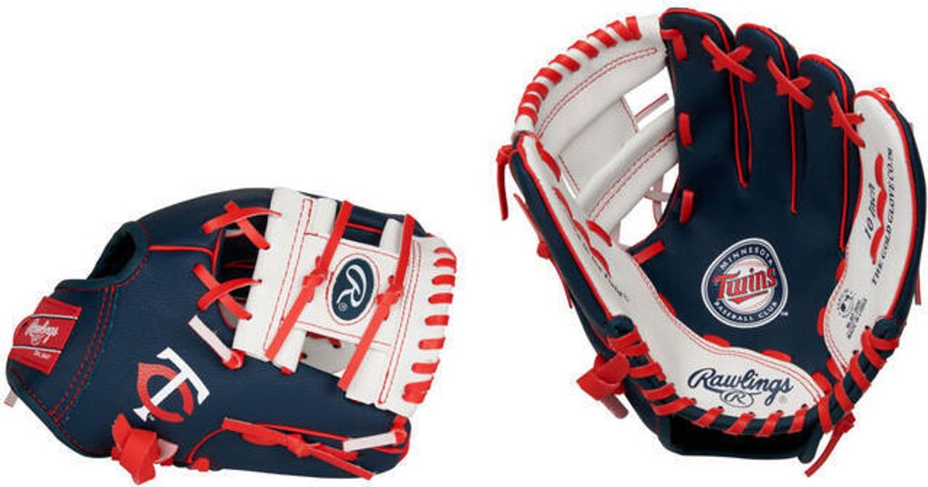 Rawlings MLB Logo Gloves LH 10 Inch Team Twins Fanzone Artikel
