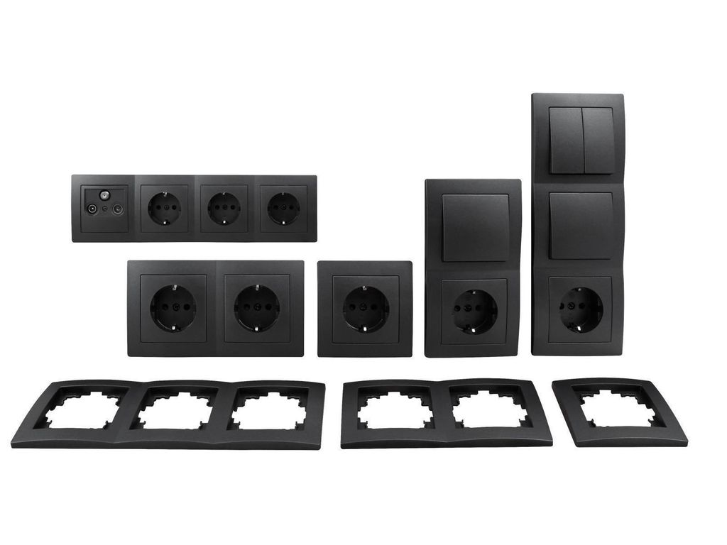 Schalter und Steckdosen Set McPower Flair "Wohnlandschaft", Produktbild 