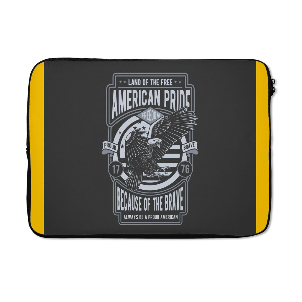 MuchoWow Laptop Hülle 13 Zoll Vogel - Amerika - Jahrgang Laptoptasche - Laptophülle - Sleeve - Rundumschutz