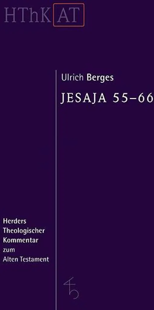 Guide d'Étude Jesaja 55-66 pour la Préparation de Prédications Spirituelles