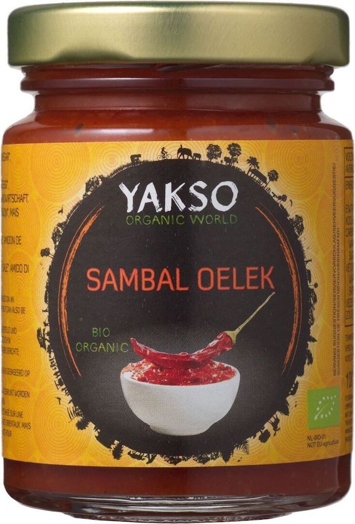 CHILI SAMBAL OELEK SAUCE 100 g - YAKSO