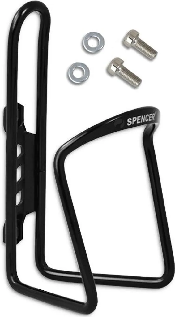 Spencer Portabottiglie Alluminio Nero - Accessorio Indispensabile Viaggi