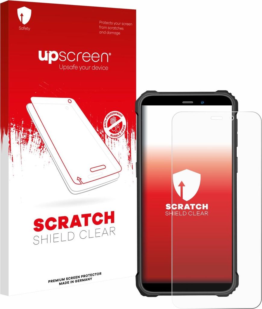 upscreen Schutzfolie für Oukitel WP32 Pro Displayschutz Displayschutzfolie Folie Klar Transparent