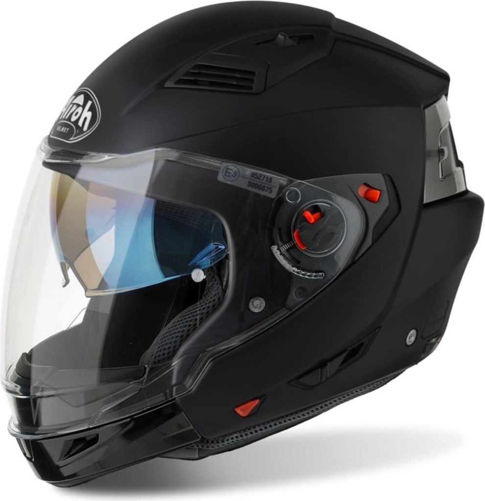 Airoh Executive Helm Grösse: XL (61/62), Farbe: Schwarz Matt