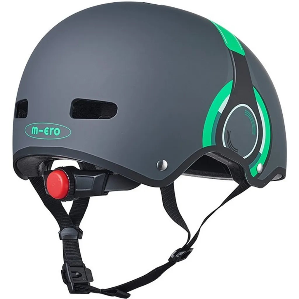 Casque Helma LED Vert M : Soyez Visible et Protégé contre les Dangers - 3